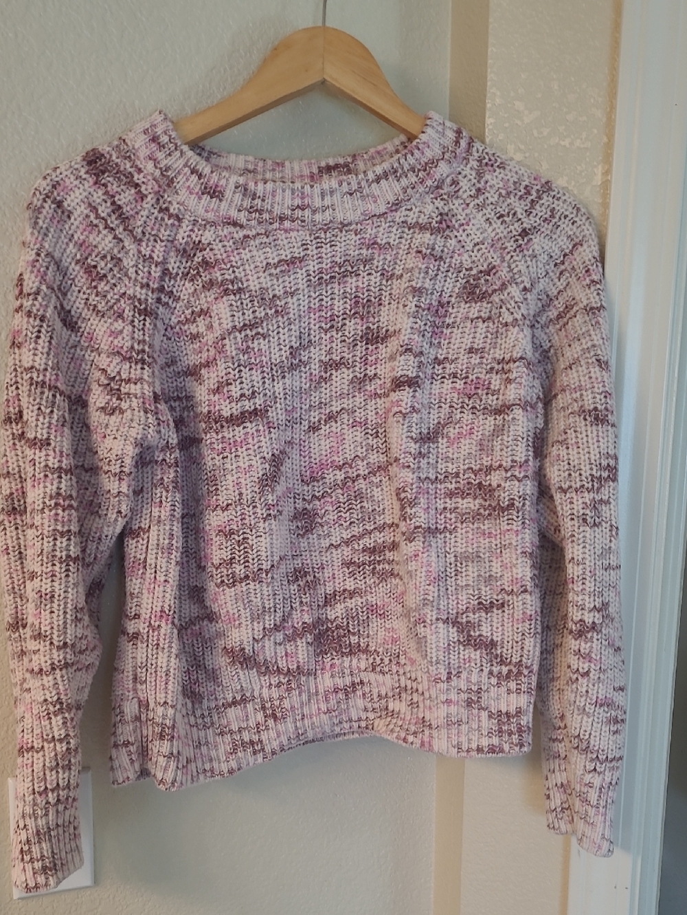 Faherty Summer Marled Knit Crew Sweater